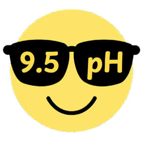 9.5 pH Alkaline water at Feeling O2 Good in Riverhead, NY